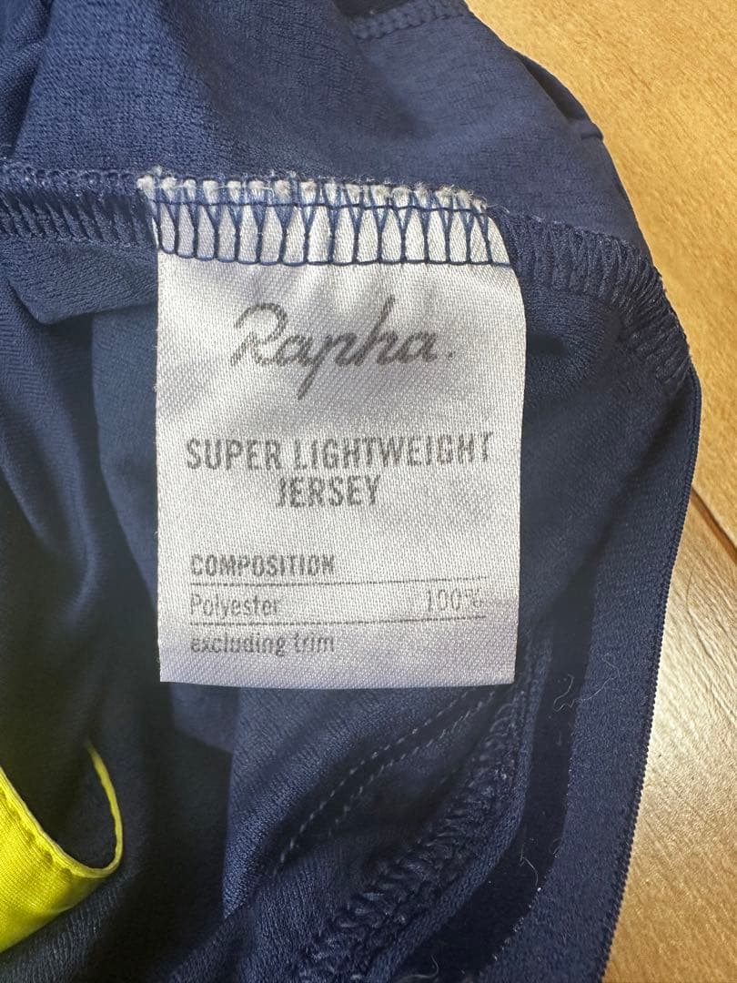 Rapha ジャージ　Mサイズ　青