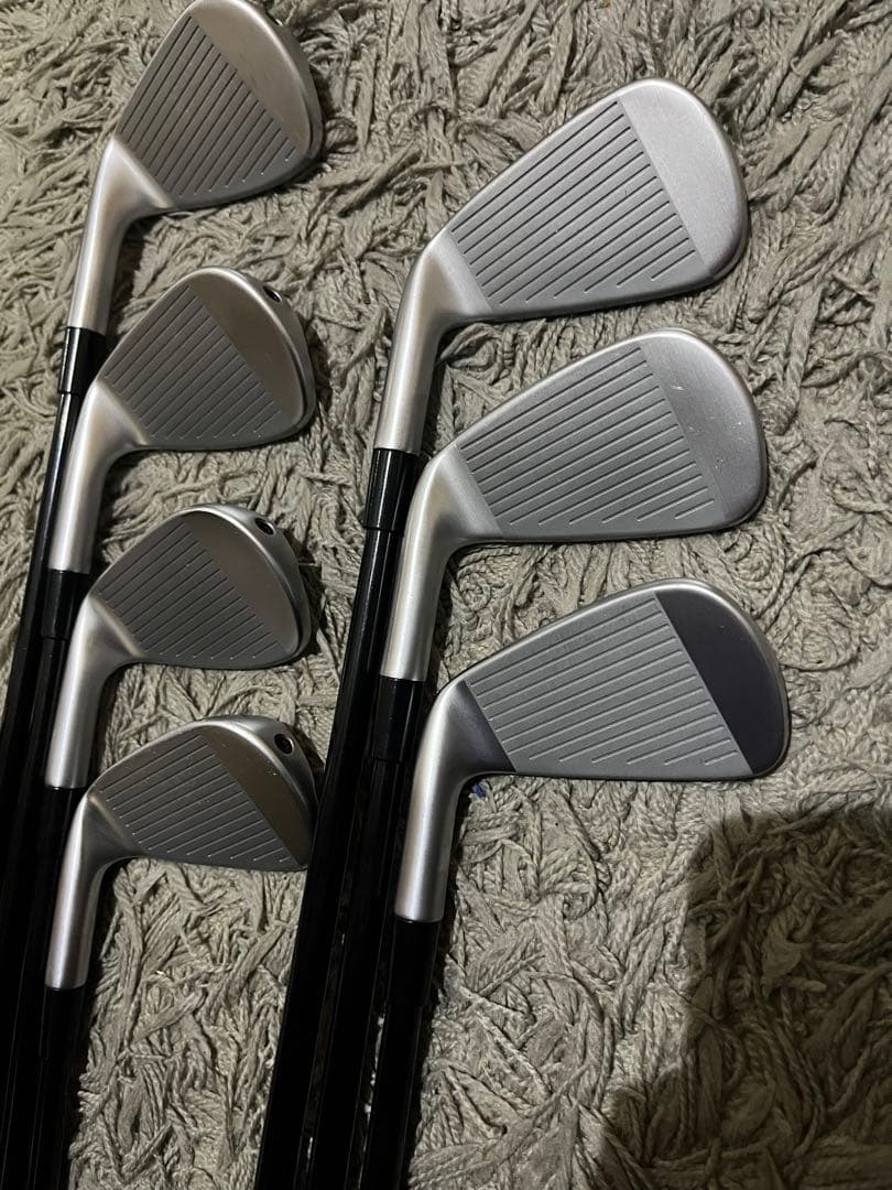 【美品】TaylorMade P770 2023 アイアン7本セット 4-P