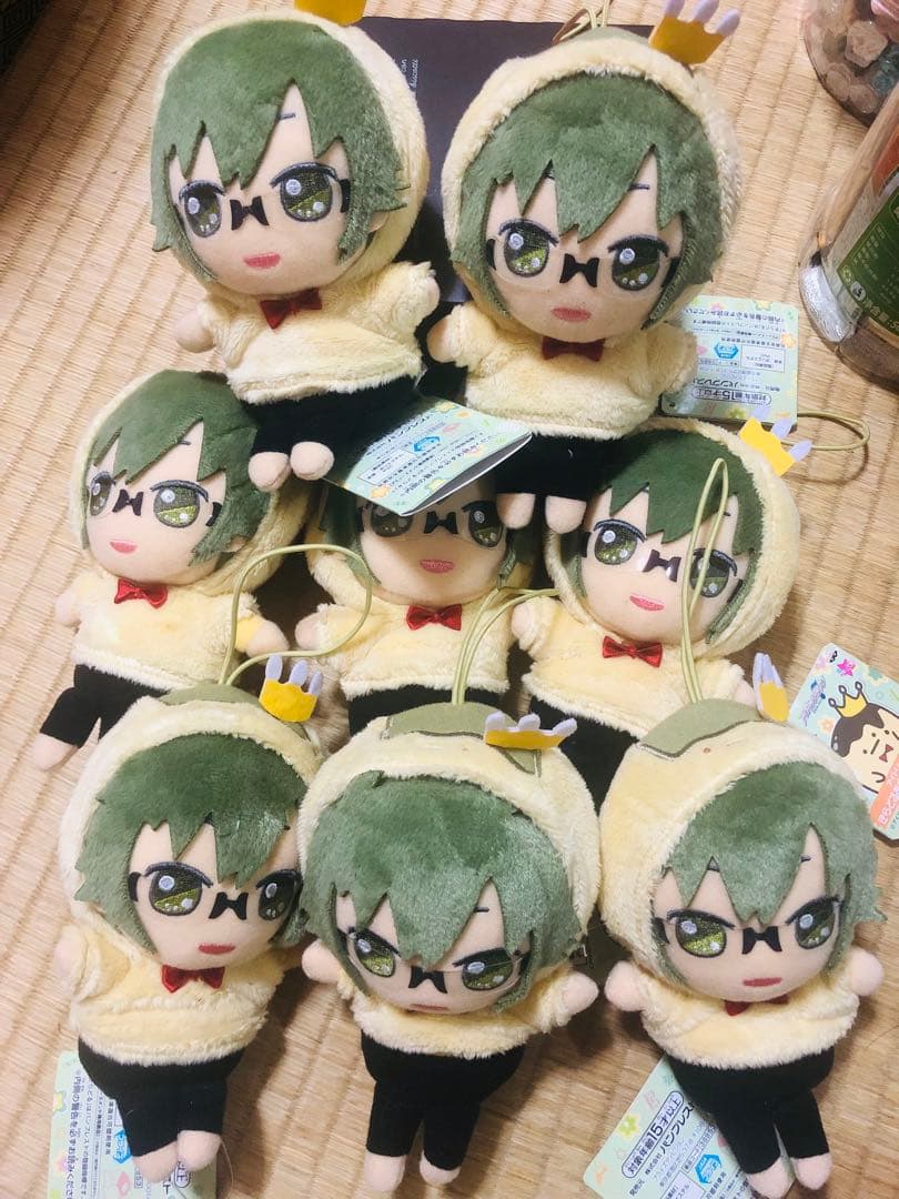 アイナナ 王様プリンおすわりぬいぐるみ 二階堂大和　8点