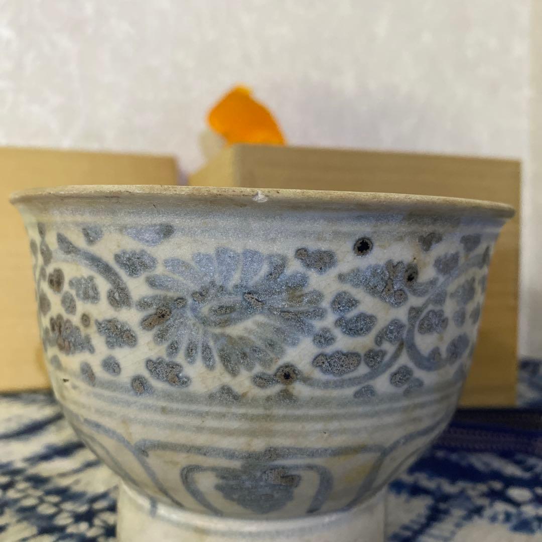安南　茶碗　茶道具