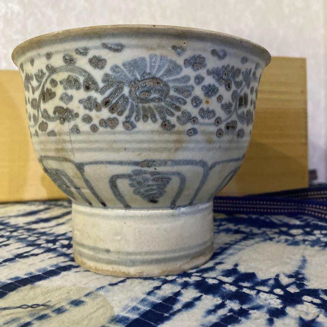 安南　茶碗　茶道具