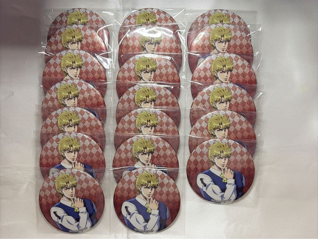 【最終値下げ】ジョジョ ワールドQ　缶バッジ　ディオ・ブランドー