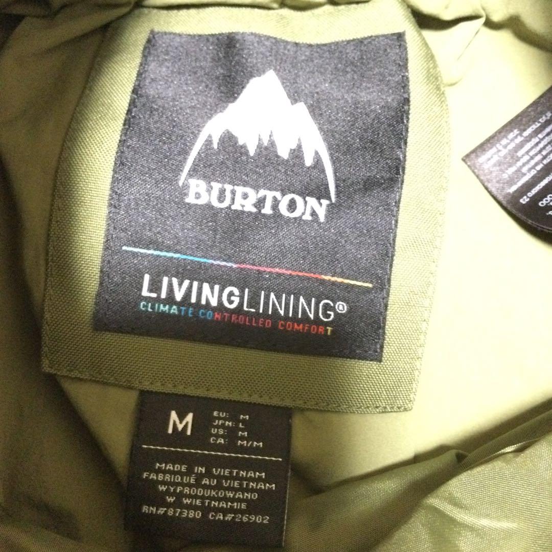 Burton スノーボードビブパンツMサイズ　バートン