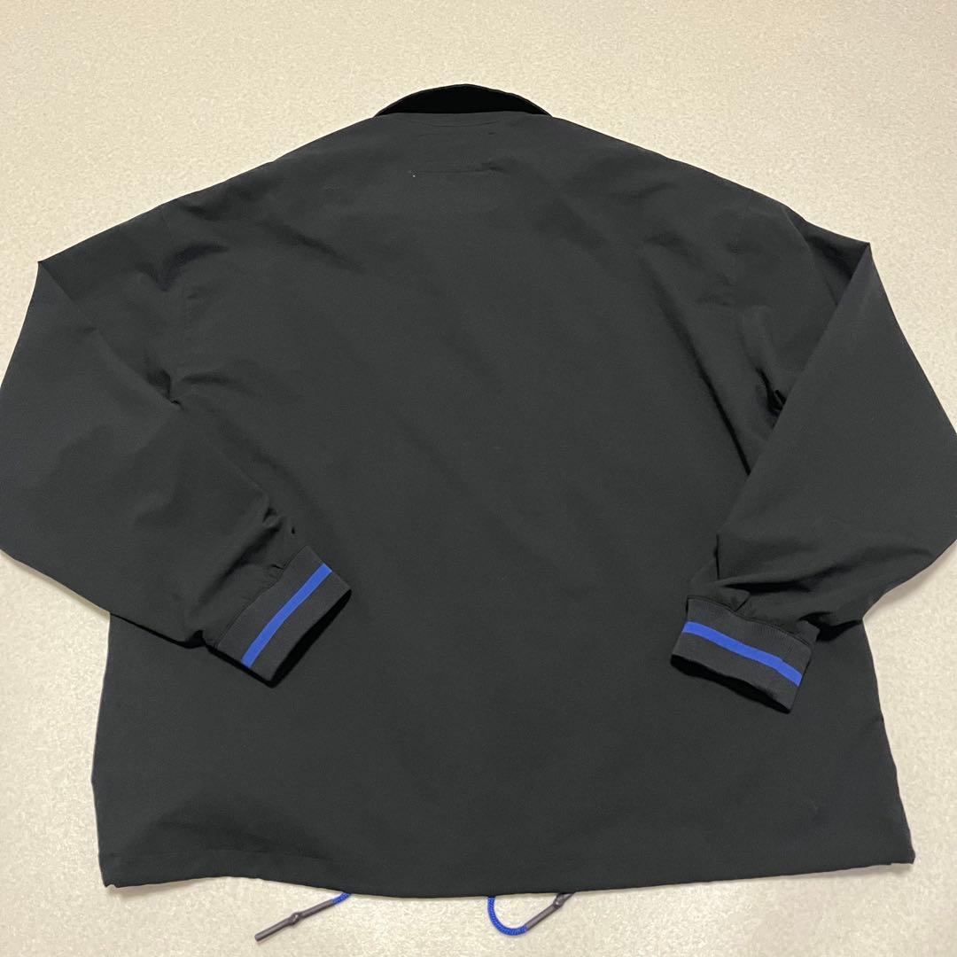ACANTHUS × muta MARINE ストレッチコーチジャケット 黒