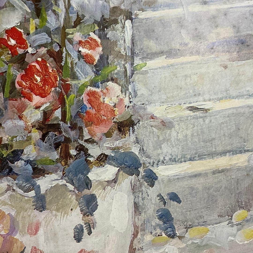 絵画・額縁・輸入雑貨・アンティーク・花・階段・インテリア・お洒落・複製画(印刷)