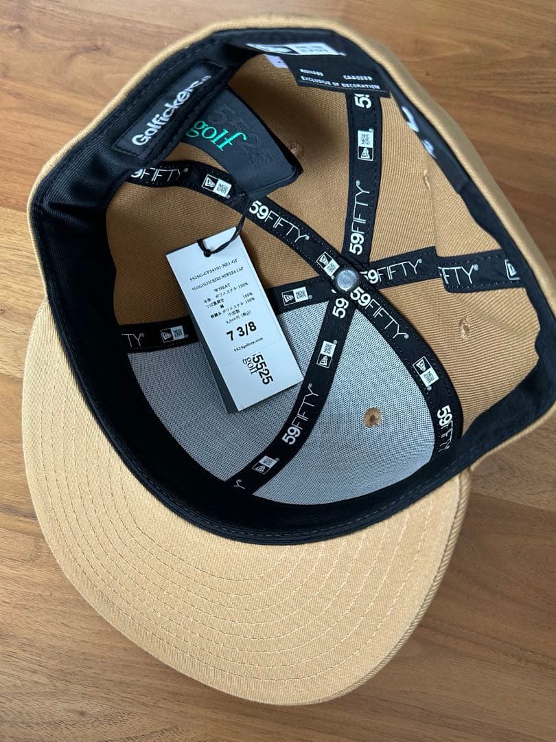 【試着のみ】GOLFICKERS 5525 NEWERA CAP