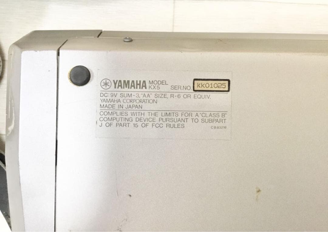 YAMAHA ヤマハ KX5 シンセサイザー REMOTE キーボード ジャンク