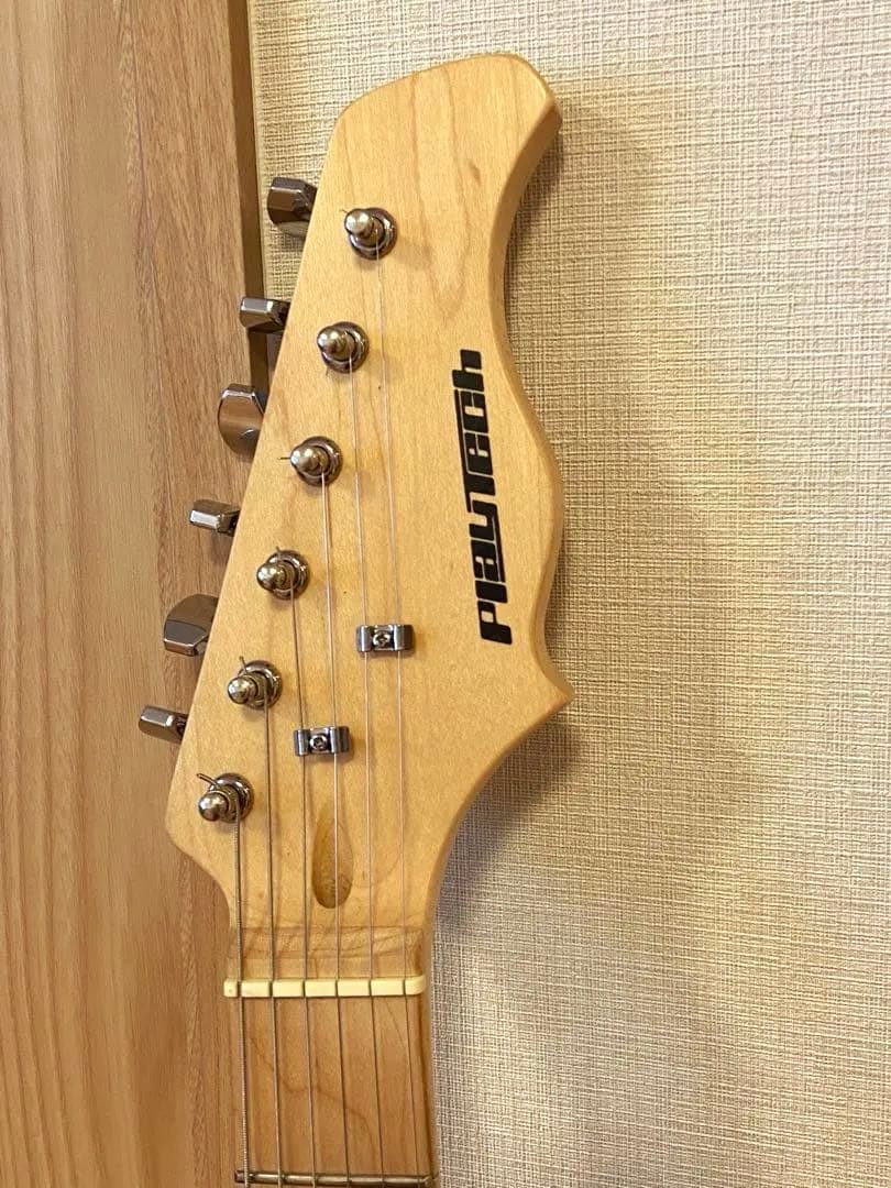 PLAYTECH プレイテック ストラトタイプ 弦交換済
