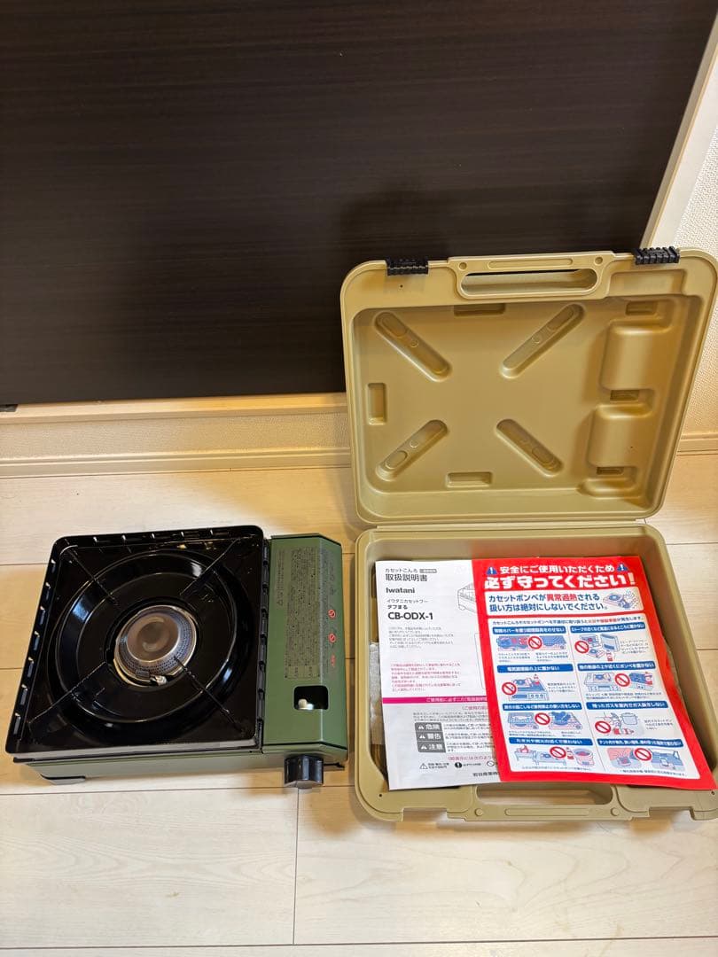 イワタニ カセットフー カセットコンロ タフまるオリーブ CB-ODX-1-OL