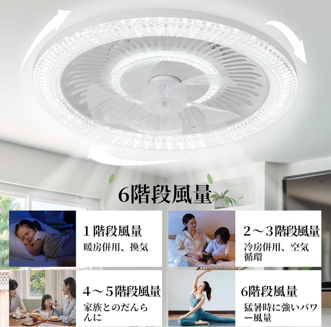シーリングファンライト ZX ライト50cm 扇風機 一台二役
