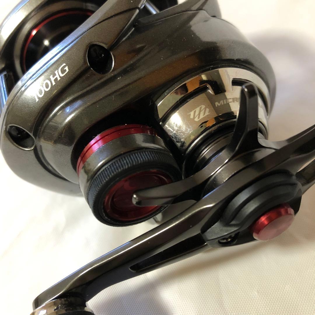 極美品　SHIMANO シマノ　21ENGETSU エンゲツ 100HG 7.8
