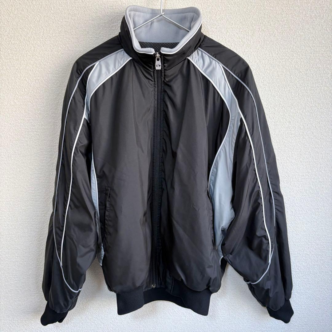 【超美品】ミズノ 中綿グランドコート ブラックL