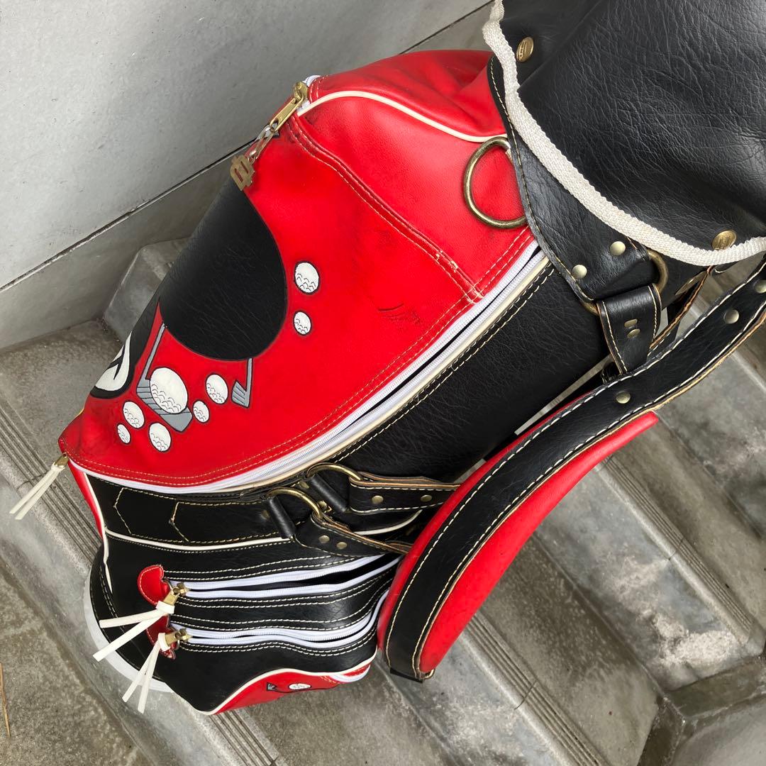 美品 入手困難 BELDINGSPORTS ミッキーマウス キャディバッグ　レア