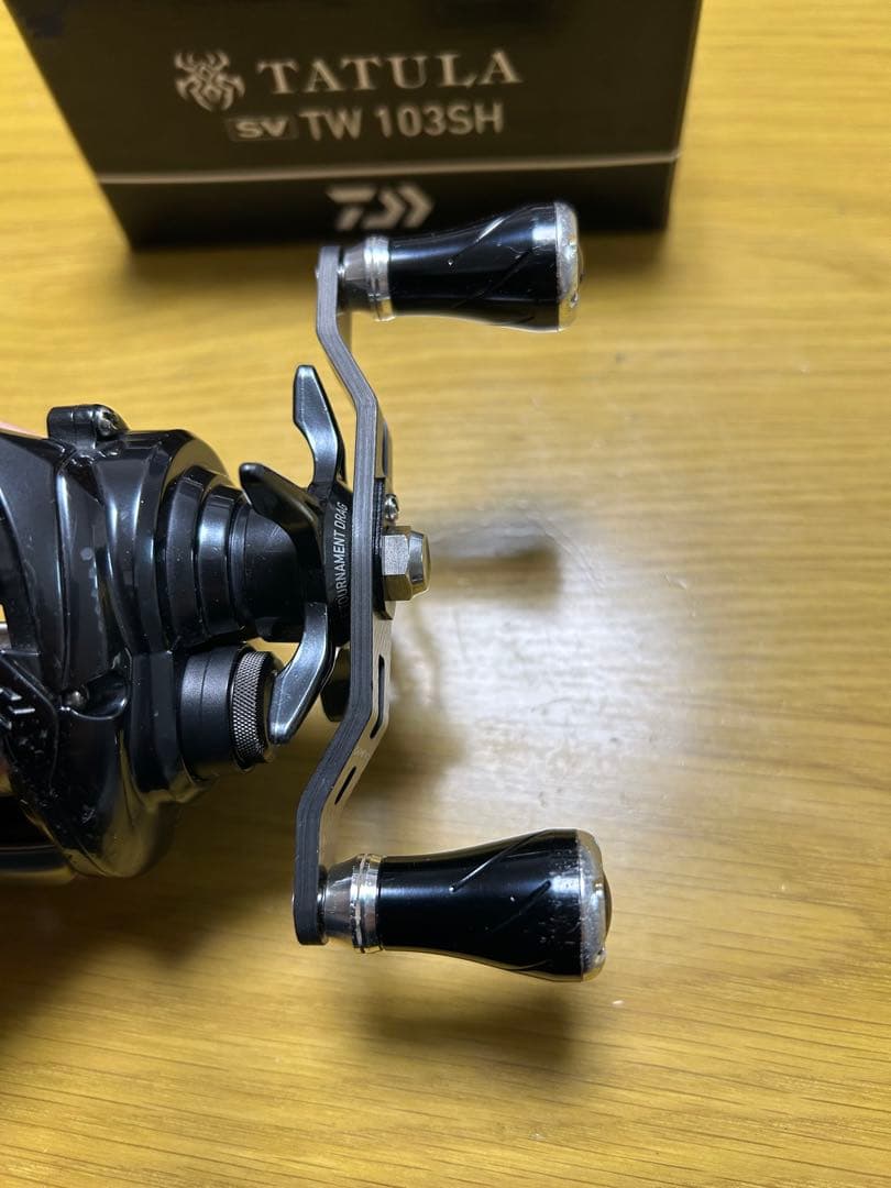 ダイワ　20タトゥーラ　SV TW 103sh ハンドルカスタム　バス釣り