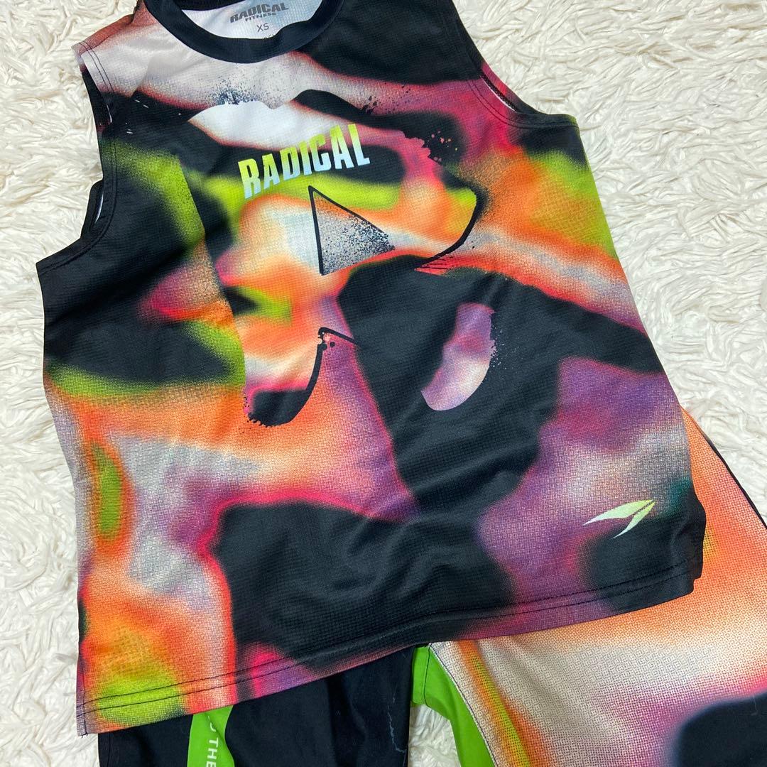 RADICALFITNESS タンクトップとショートパンツセット XS
