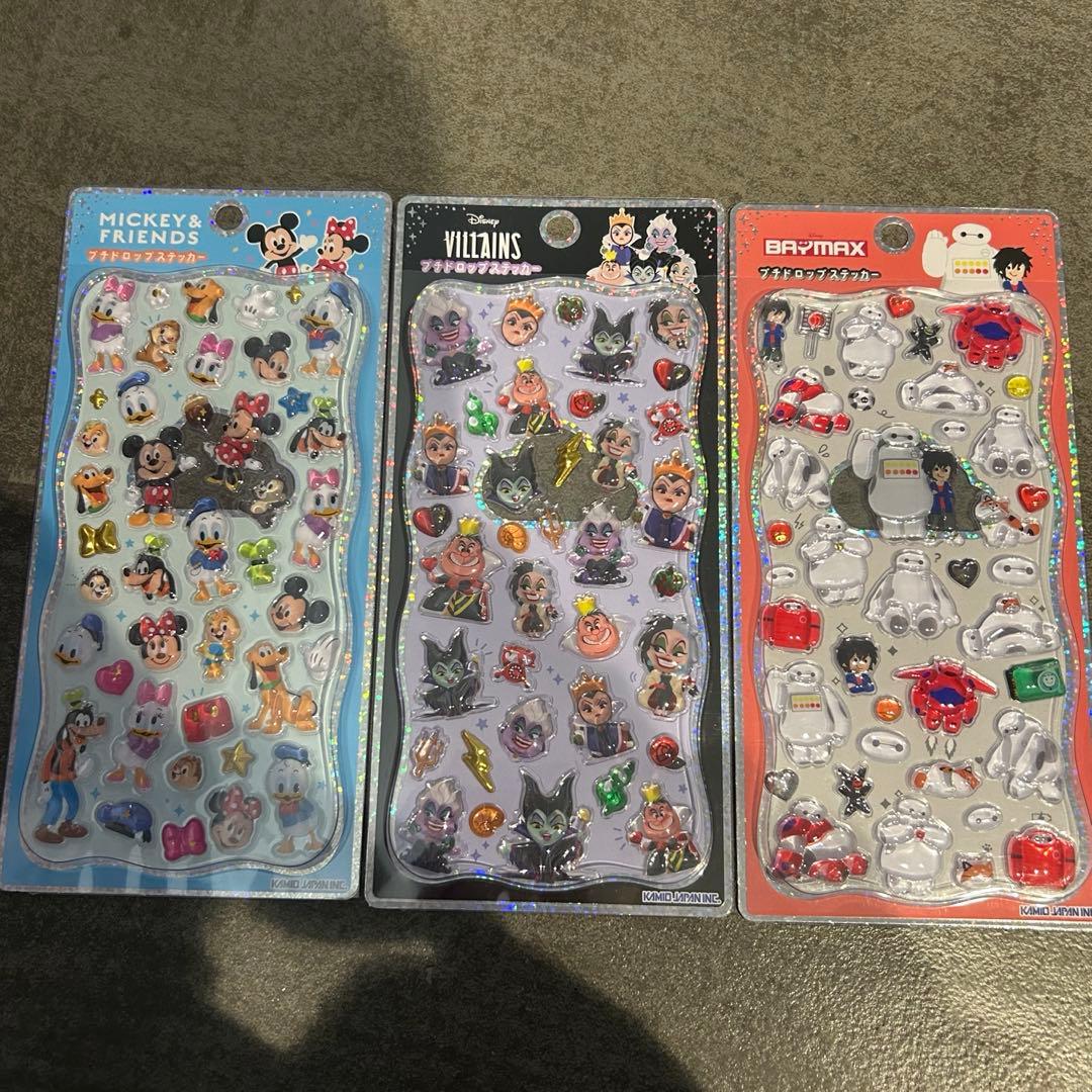 【正規品】ディズニー トムジェリプチドロップステッカー 5種セット販売
