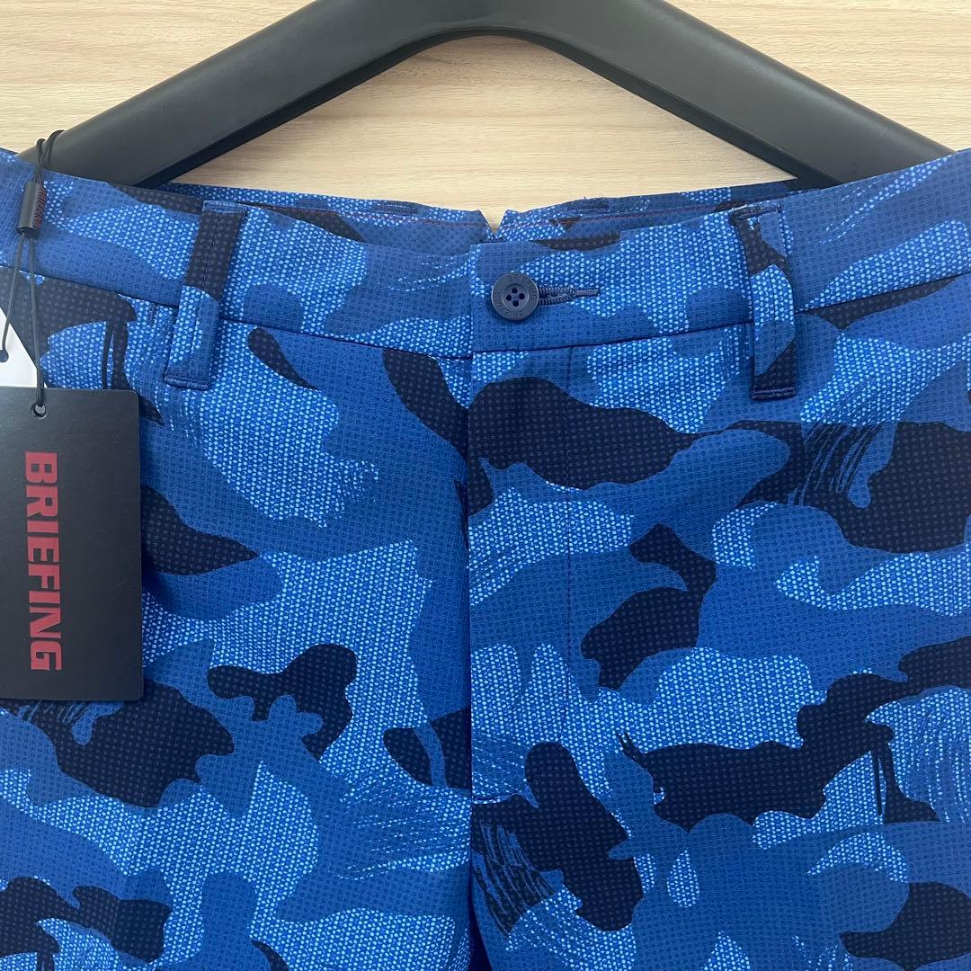 新品★27,500円 メンズS BRIEFINGゴルフ カモフラショートパンツ