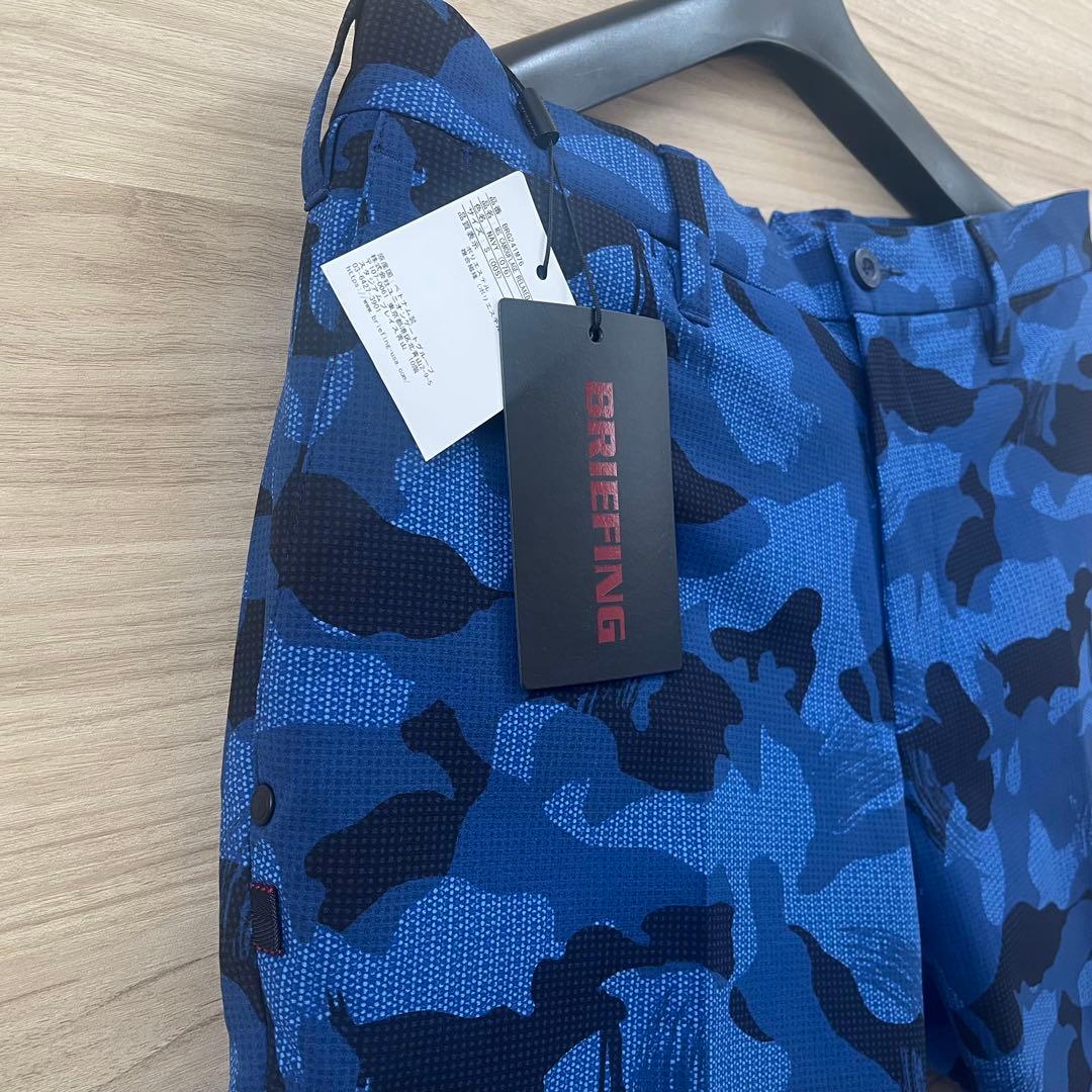 新品★27,500円 メンズS BRIEFINGゴルフ カモフラショートパンツ