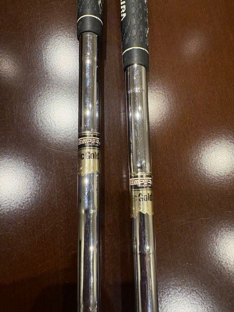 アキラウェッジ２本セット、50°56° ダイナミックゴールド