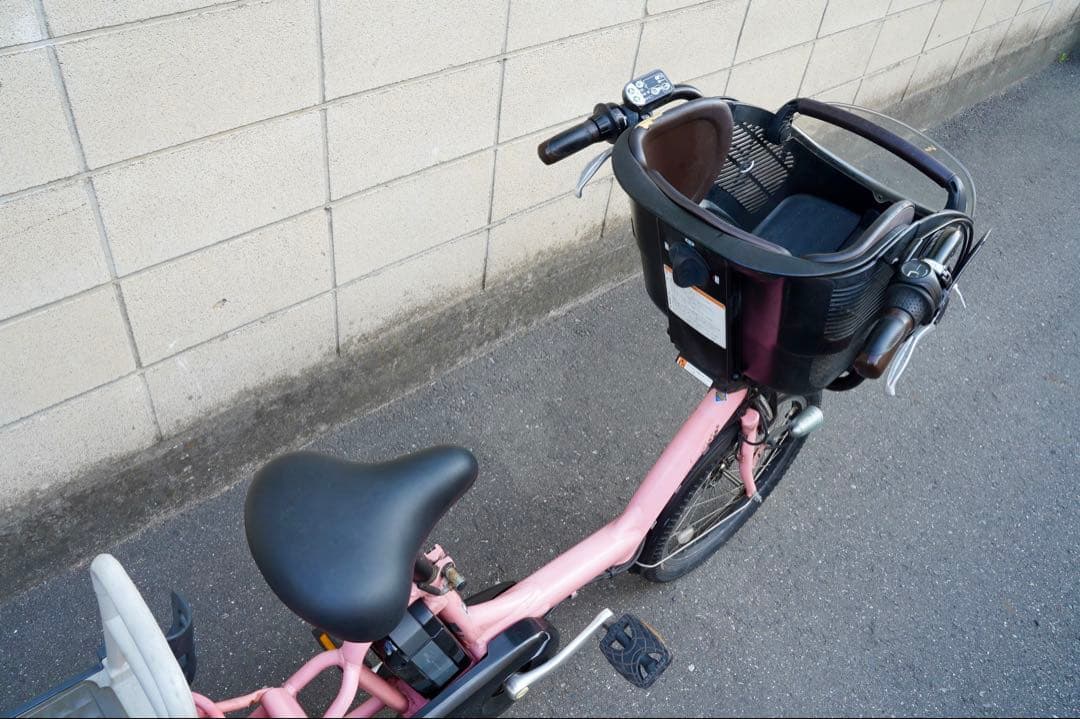 電動自転車 ブリヂストン 20インチ 子供乗せ アシスト 中古 032302