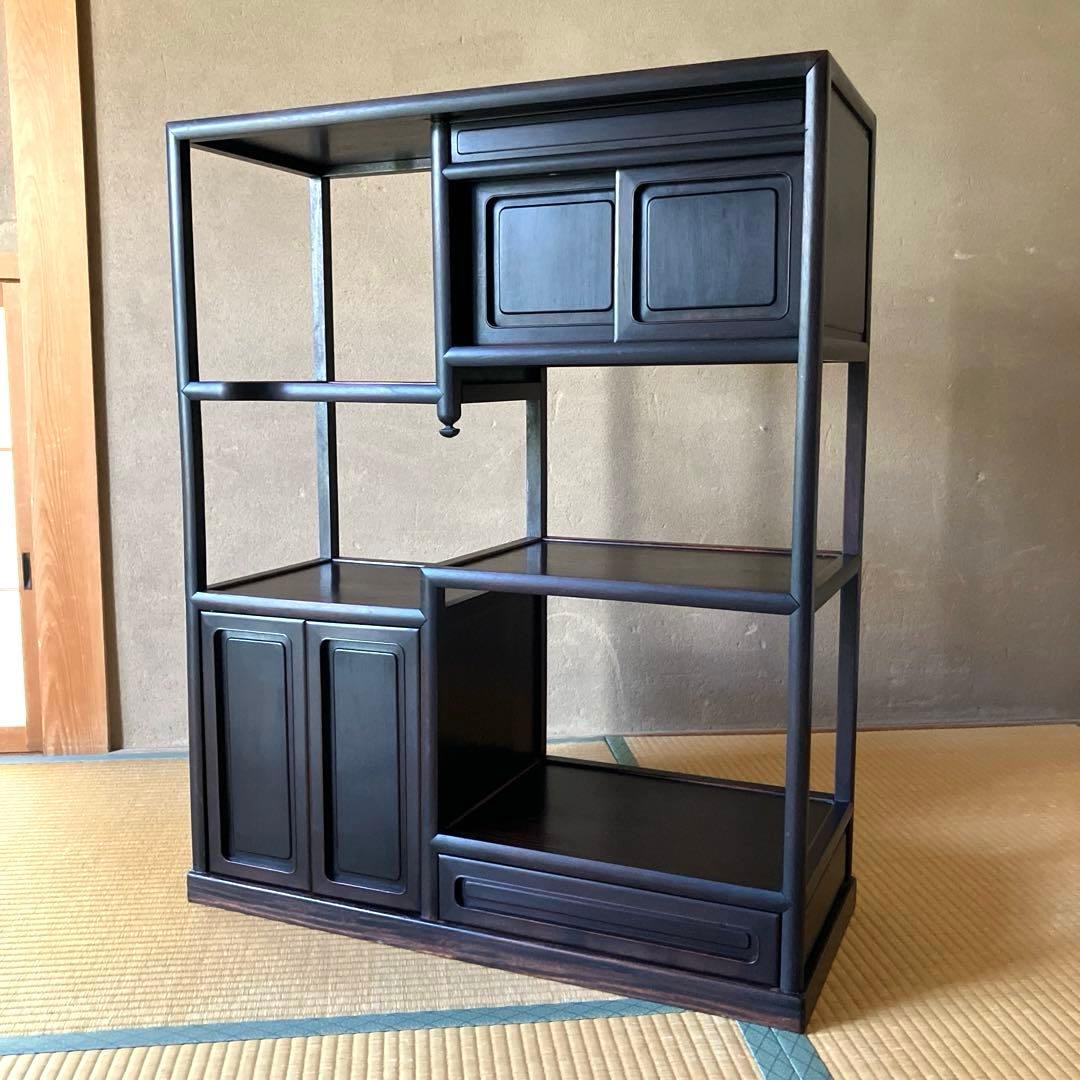 茶棚　飾箪笥　昭和レトロ