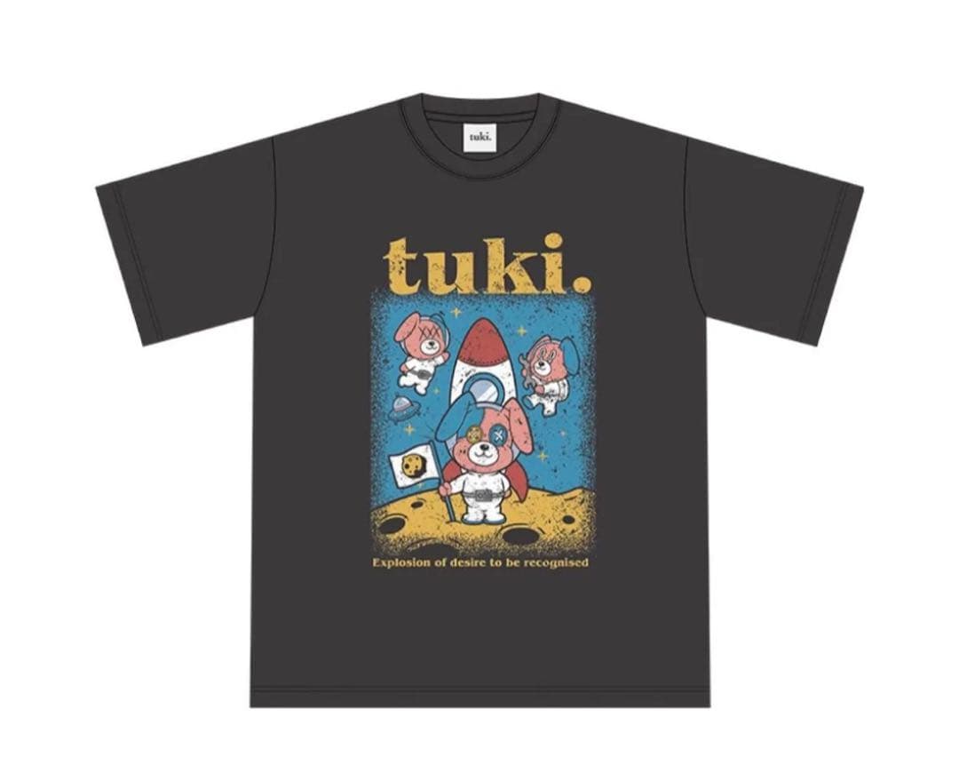 【新品】tuki. USAGI SAN Vintage T-shirt Lサイズ