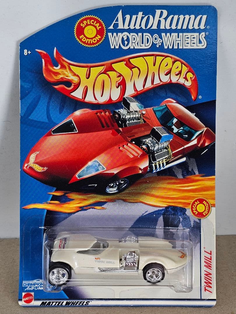 Hot Wheels Twin Mill Auto rama 2004 赤白青