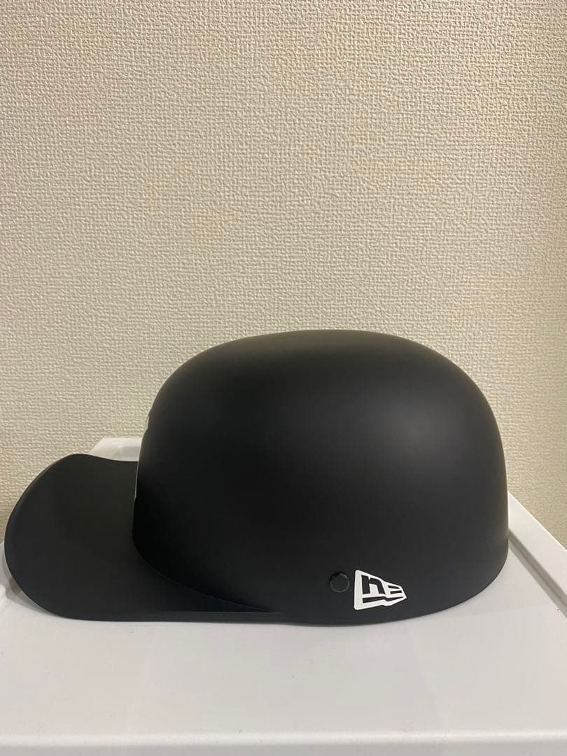 ニューエラ風　ヘルメット　半キャップ　ベースボールキャップ