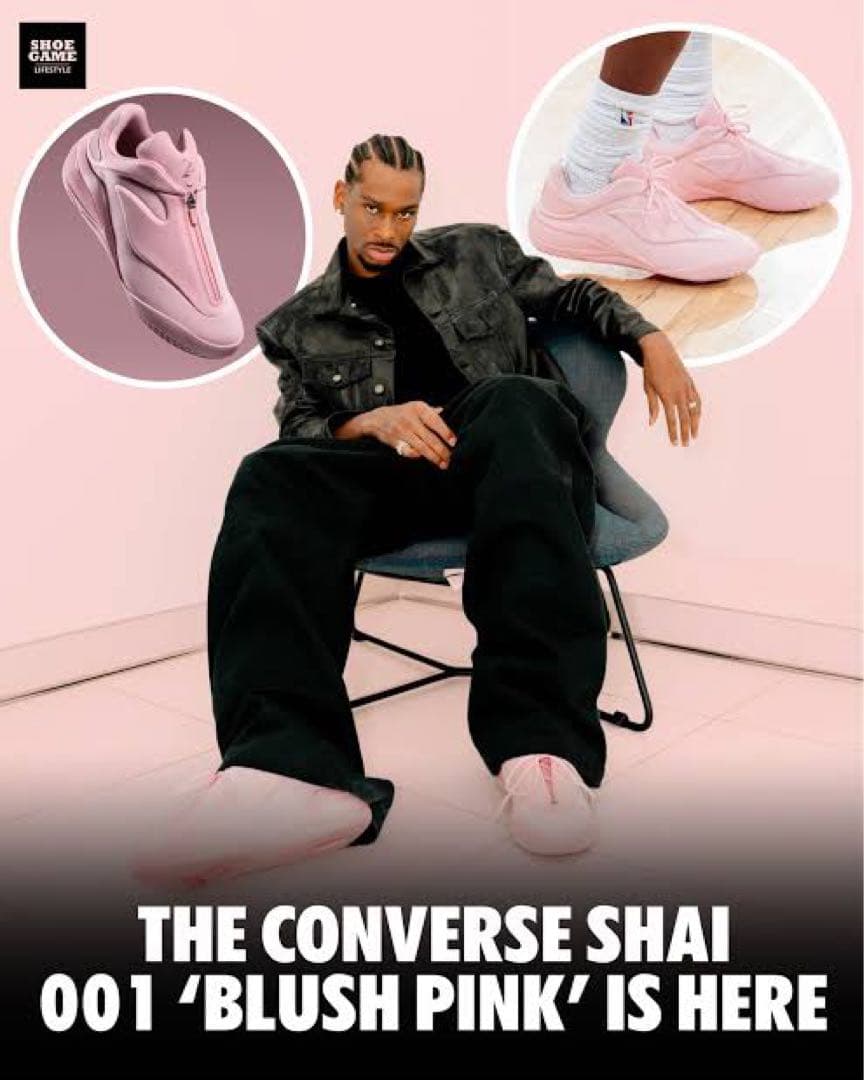 シューズ(男性用) Converse Shai 001 Blush Pink
