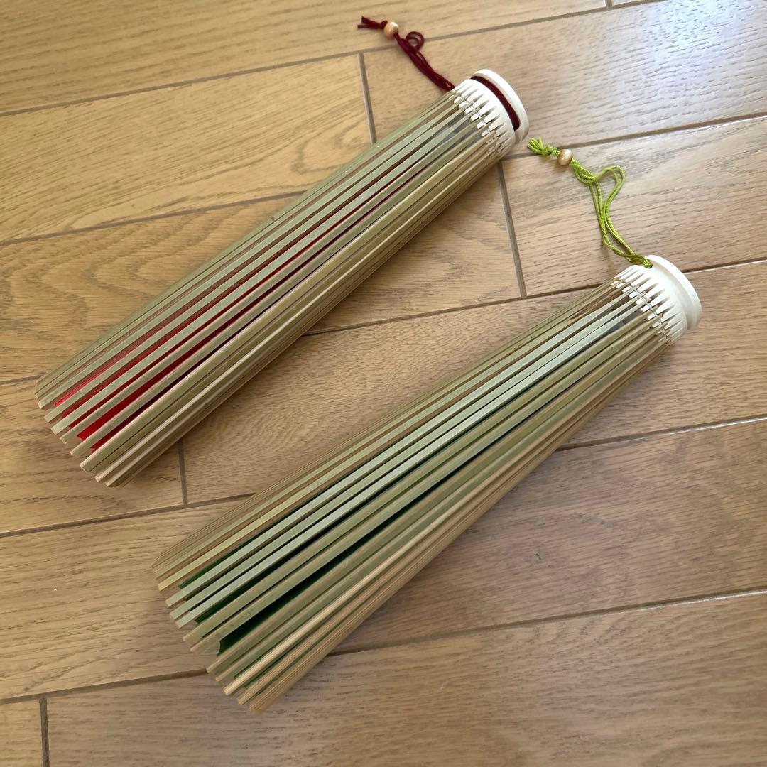 新品、未使用　薩摩　知覧傘提灯　2色