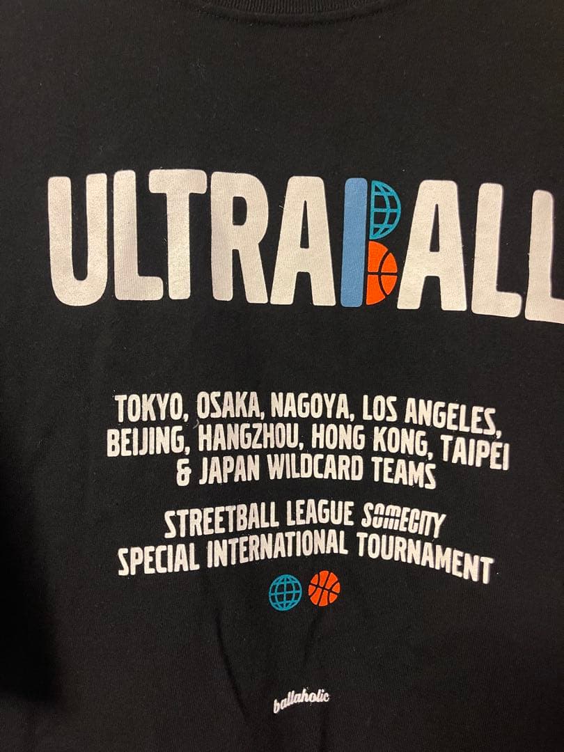 SOMECITY 世界大会 ULTRABALL 記念シャツ ballaholic
