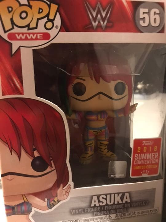 WWE FUNKO POP ASUKA 限定版 アスカ フィギュア