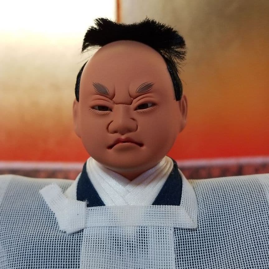 雛人形　仕丁（しちょう・じちょう）松竹梅
