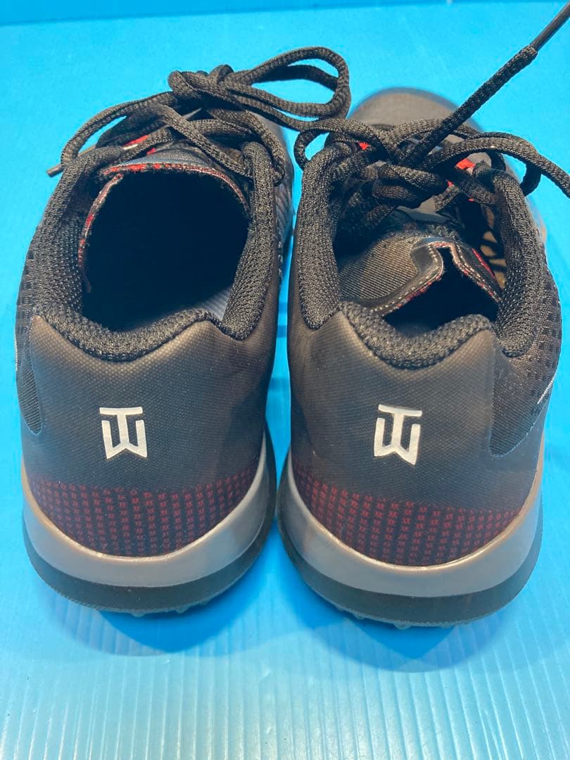 【美品】NIKEGOLF／ナイキゴルフ ゴルフシューズ タイガー・ウッズTW15