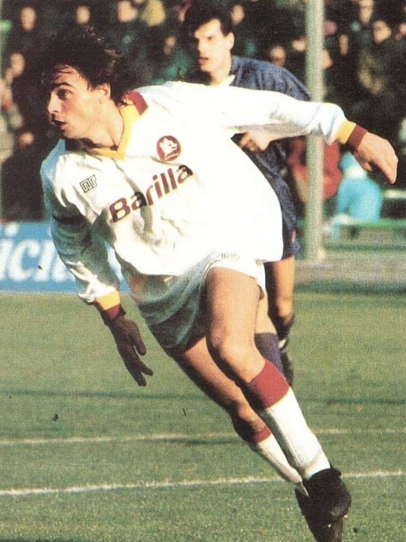 【レア】1987/88 AS Roma アウェイ ユニフォーム 中古美品
