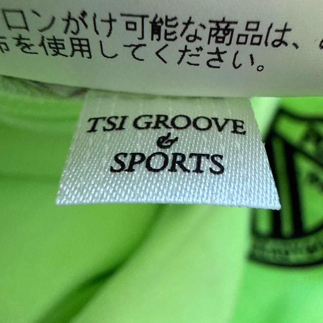 パーリーゲイツ　パンツ　ライムグリーン　L〜XL相当 蛍光色　コットン素材　5