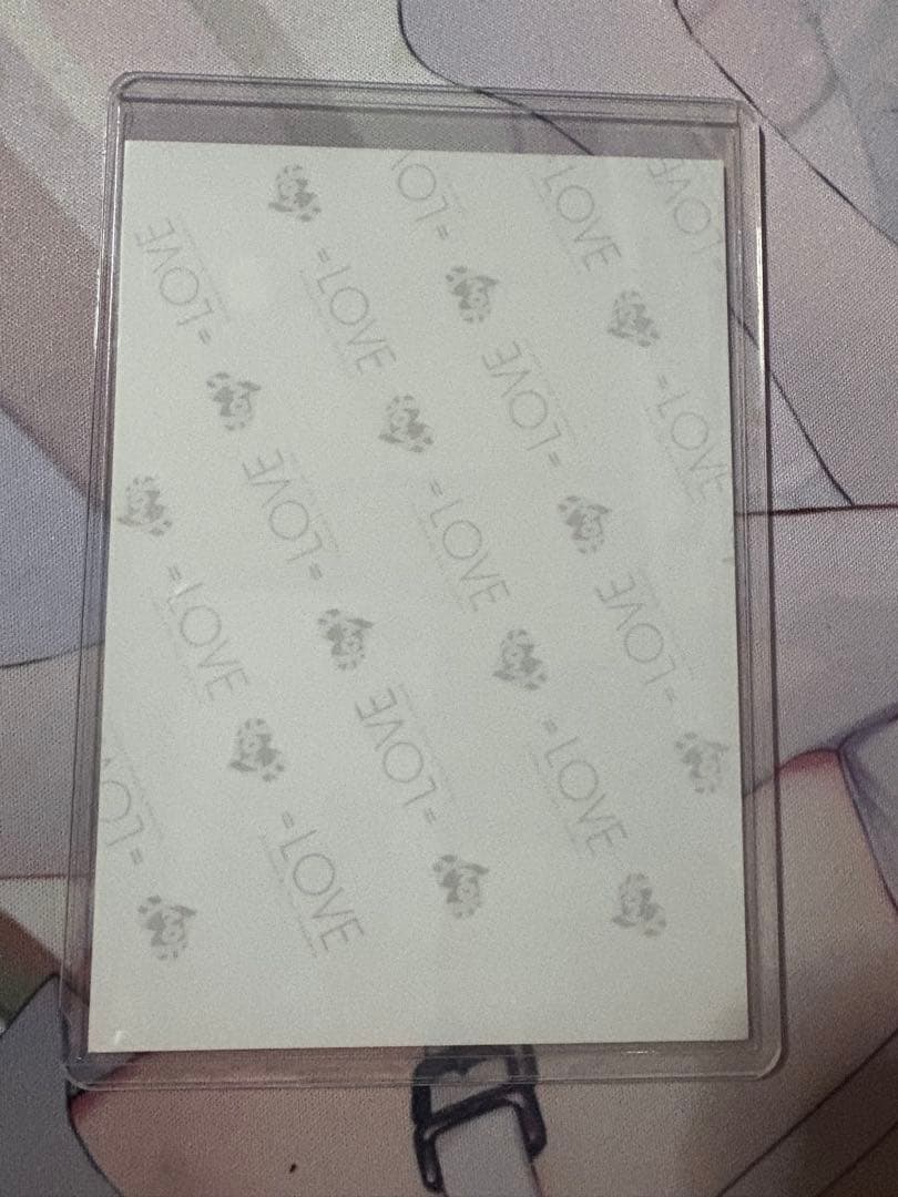 =Love イコラブ 瀧脇笙古 木漏れ日メゾフォルテ 直筆 ヒキ コメあり