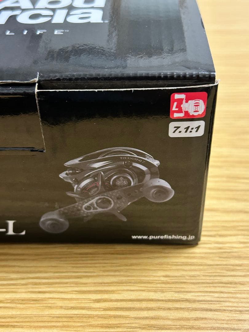 最終価格。アブガルシア！ロキサーニ7。左巻き。付属品完備。名機