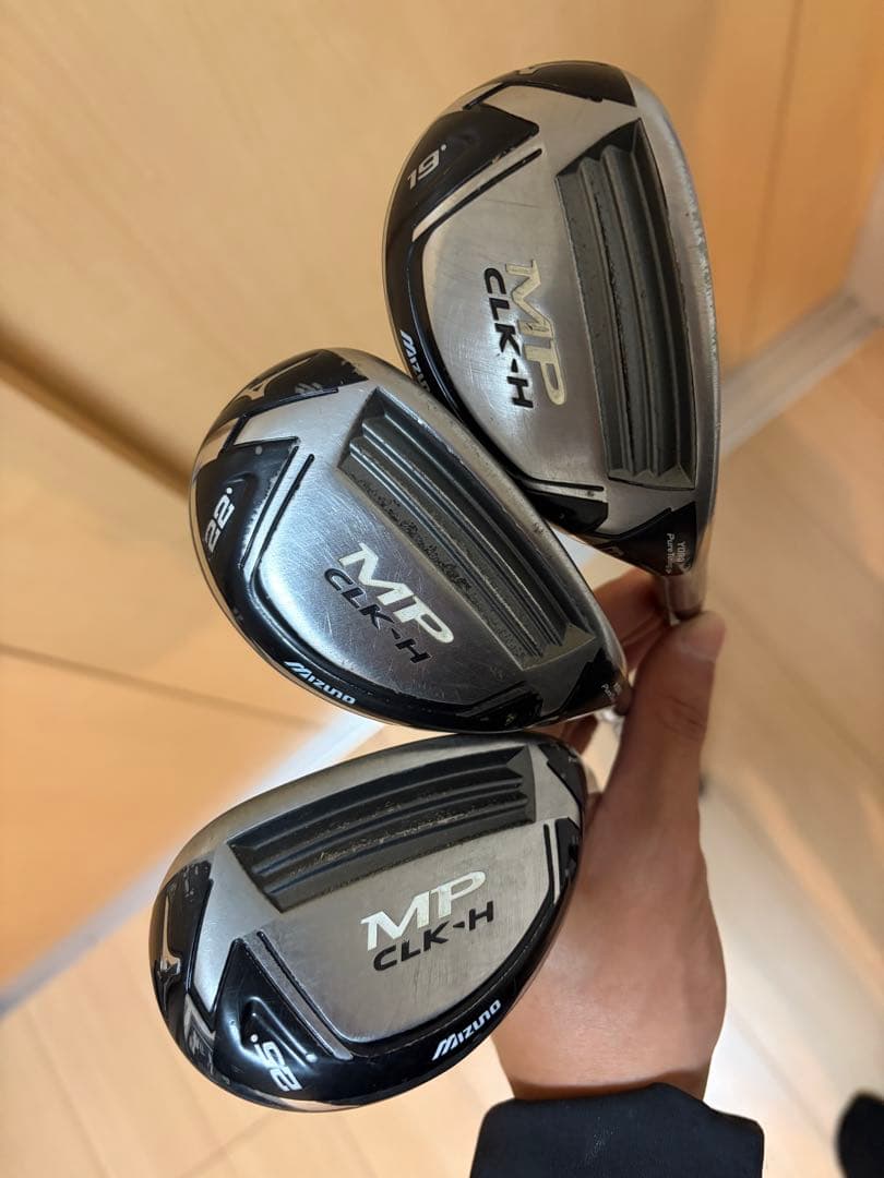 Mizuno MP CLK-H ミズノ　ユーティリティ 3本セット