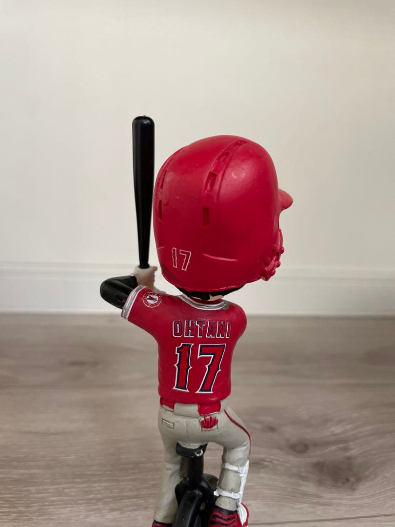 新品　大谷翔平　サイクルヒット記念バブルヘッド