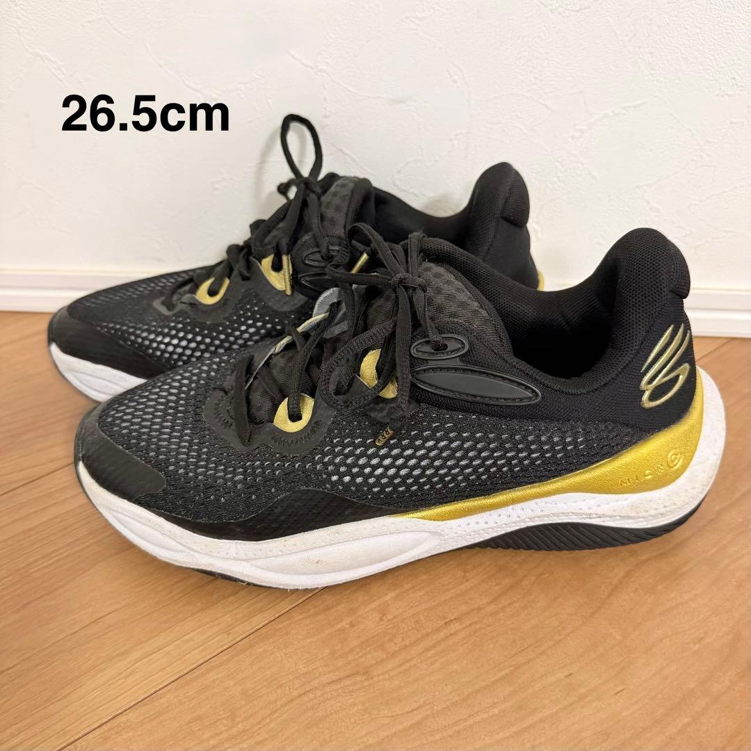UNDER ARMOUR CURRY バッシュ　26.5 アンダーアーマー　黒