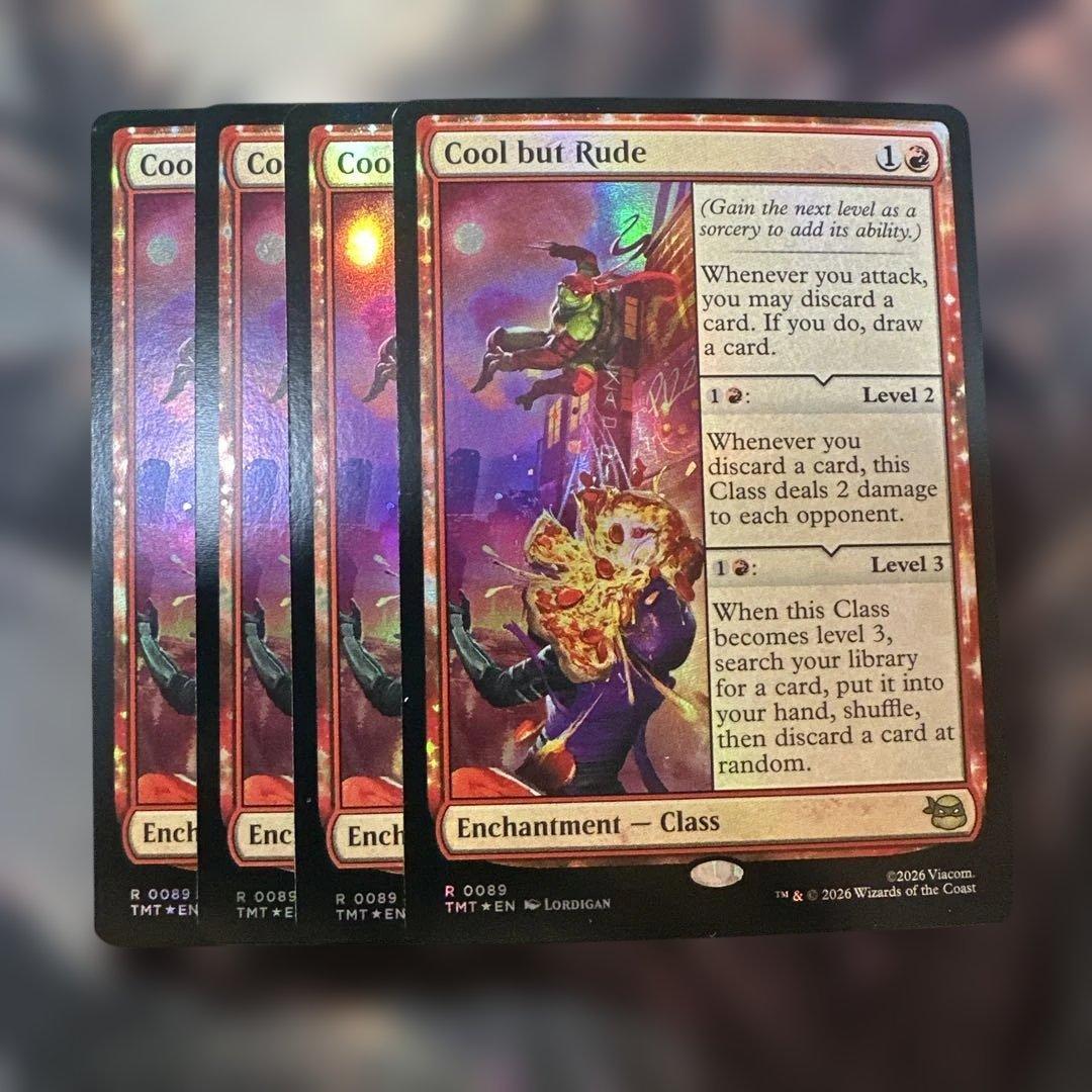 MTG 華麗だが無礼者/Cool but Rude【Foil】英英英英