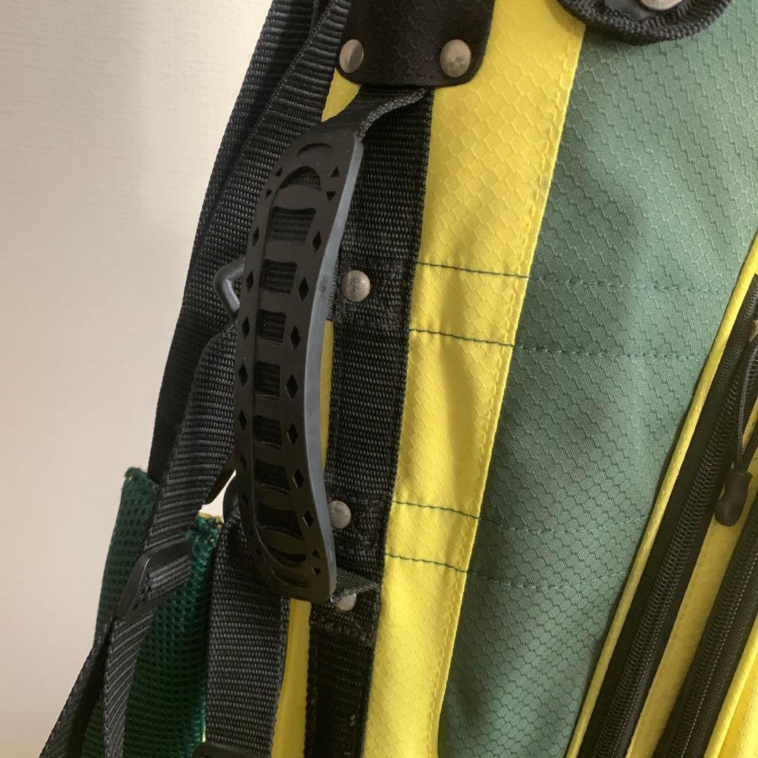 ブリヂストン CBG77U キャディバッグ TOUR B イエロー×グリーン