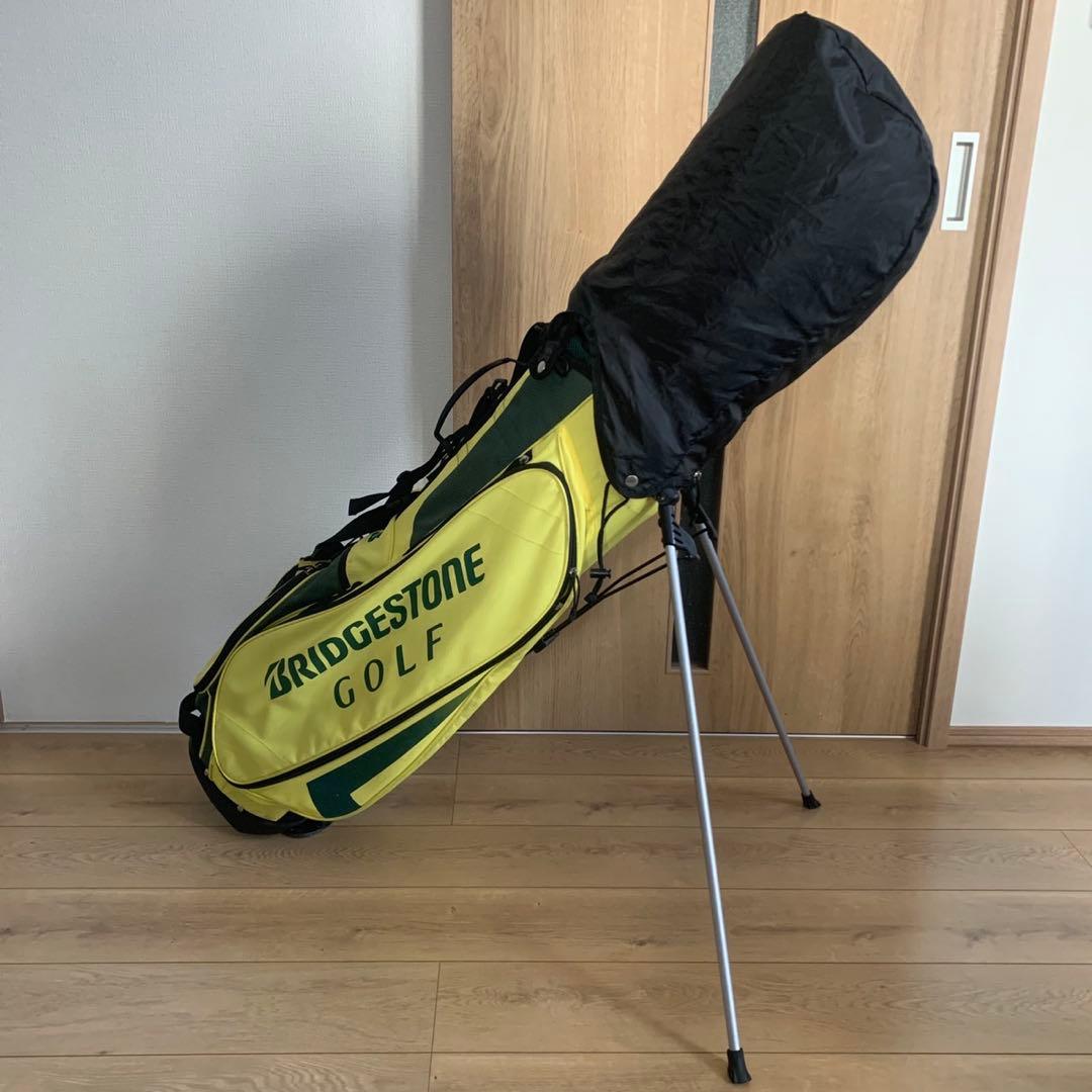 ブリヂストン CBG77U キャディバッグ TOUR B イエロー×グリーン