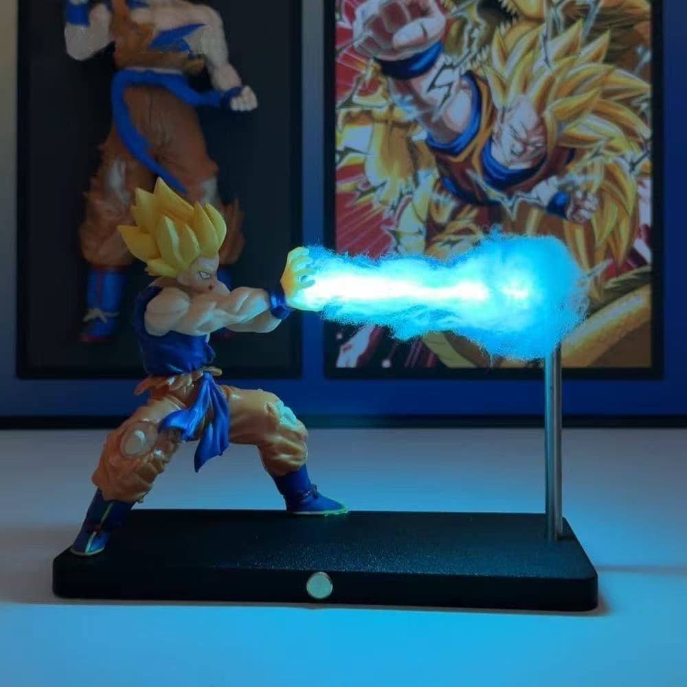 NIKOLATOY ドラゴンボールフィギュア LED発光　孫悟空　かめはめ波