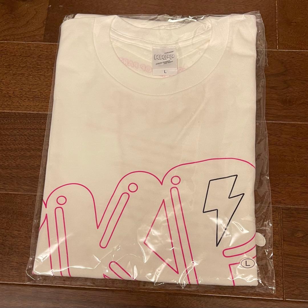KKKPP Tシャツ (ブラック) （ホワイト）Lサイズ＆ツアータオル小泉今日子