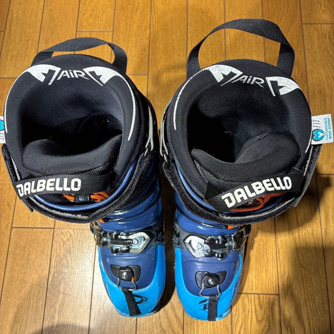 名機dalbelloダルベロLUPO AX120 26.0-26.5cmTLT