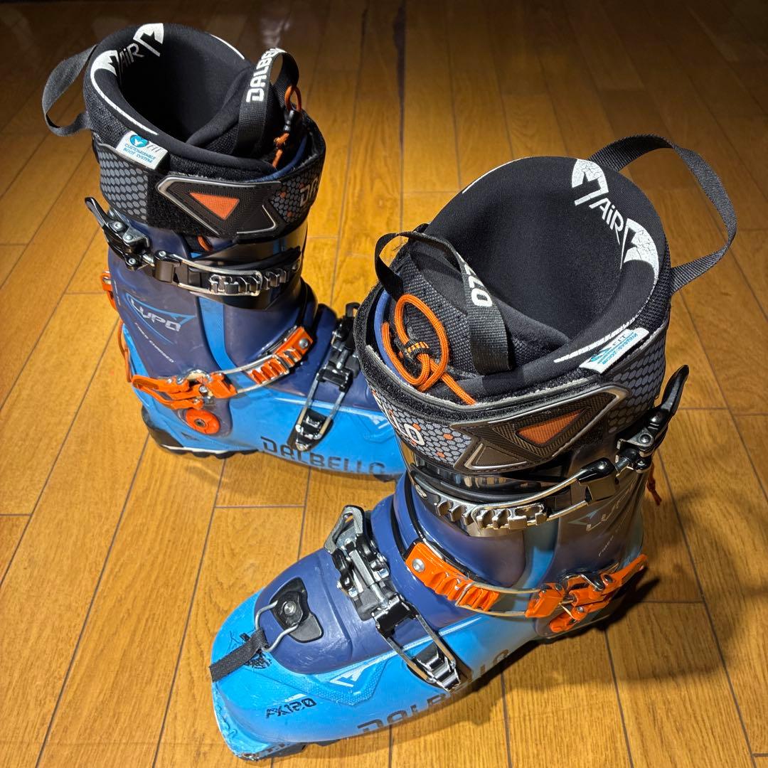 名機dalbelloダルベロLUPO AX120 26.0-26.5cmTLT