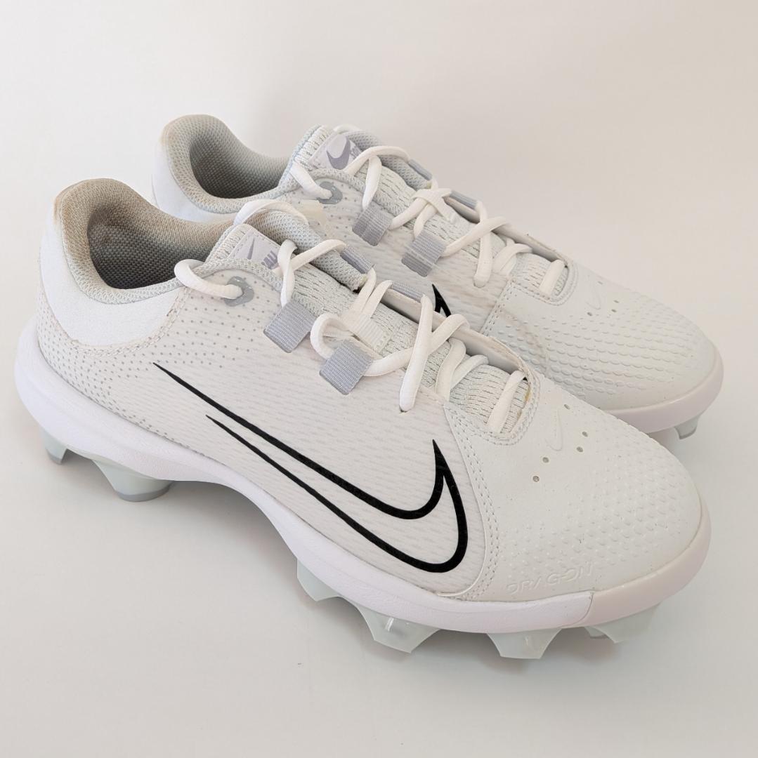 NIKEソフトボールスパイクロゴハイパーダイヤモンド4プロホワイト26.5cm