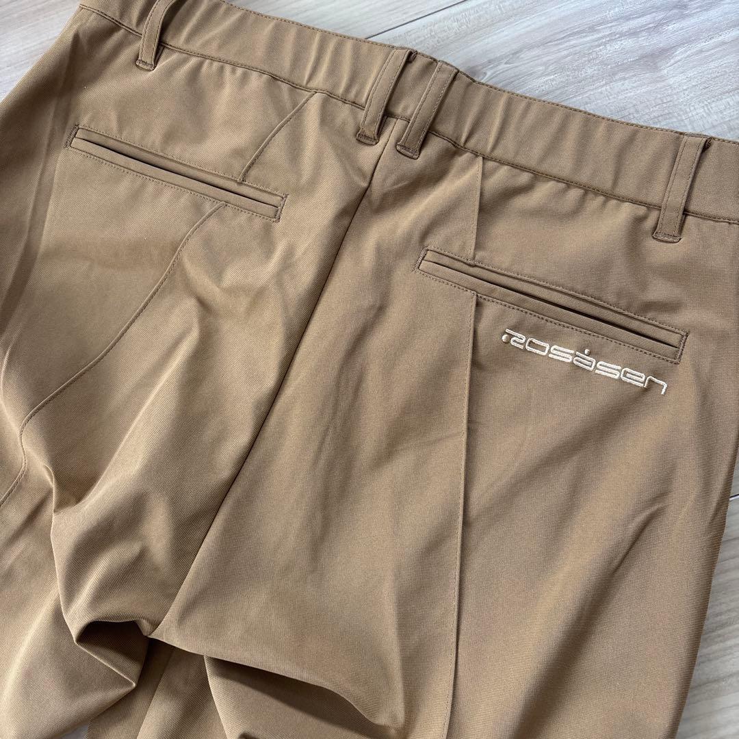 新品　ロサーセン　メンズ　ストレッチゴルフパンツ ベージュ　定価16500円88